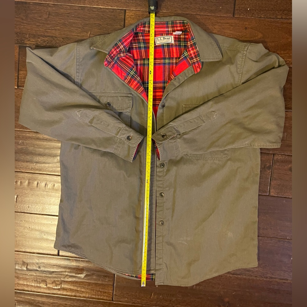 L.L. Bean Fannel-lined Shacket
